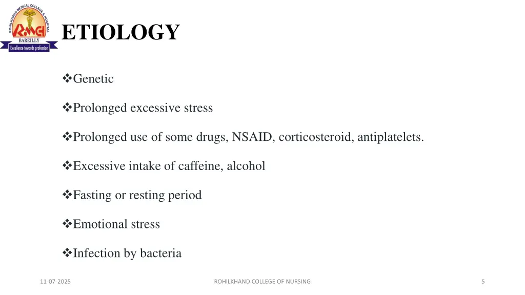 etiology