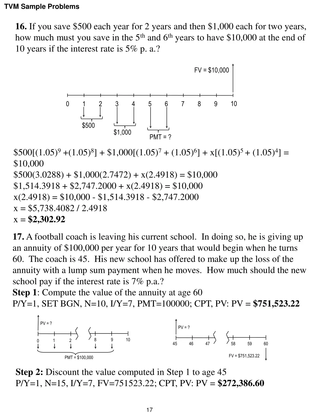 tvm sample problems 12