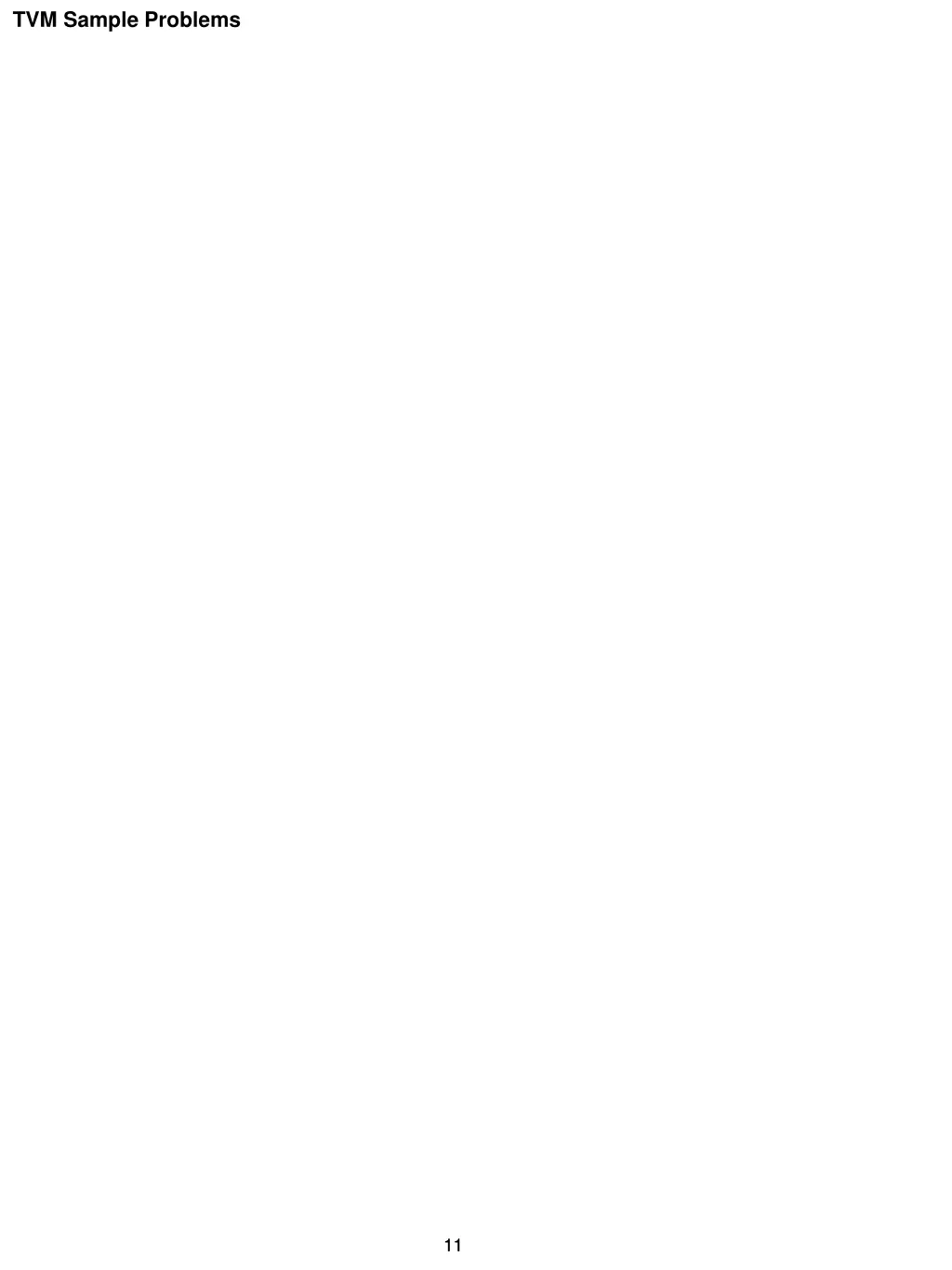 tvm sample problems 7