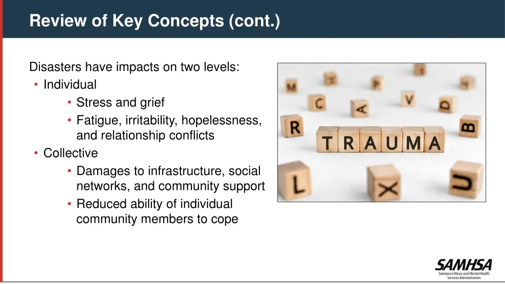 review of key concepts cont 1