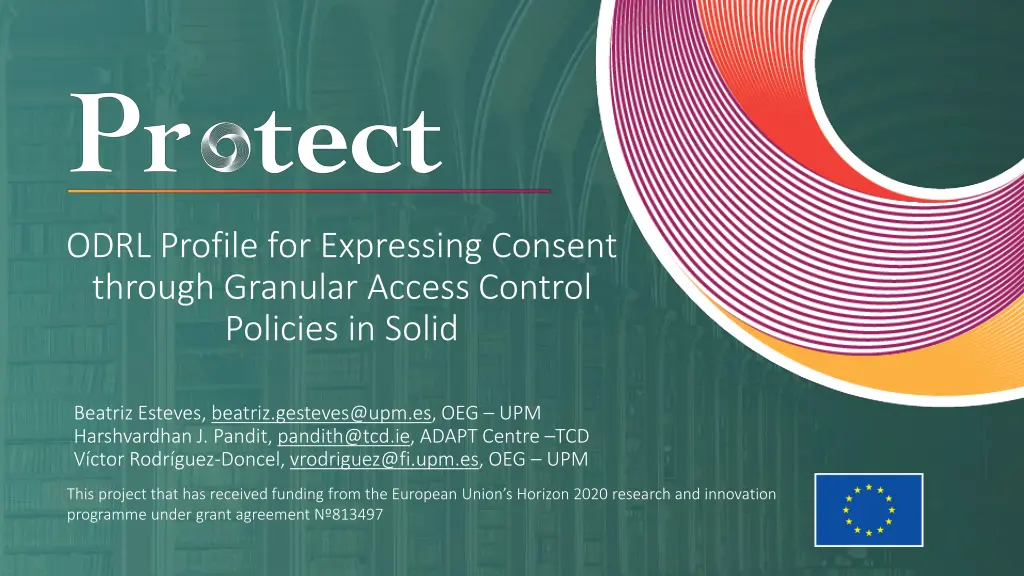 odrl profile for expressing consent through