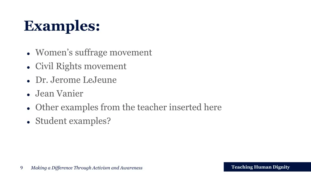 examples 1