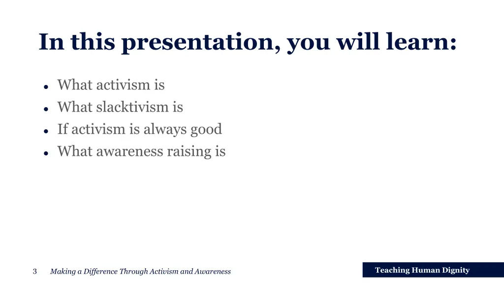 in this presentation you will learn