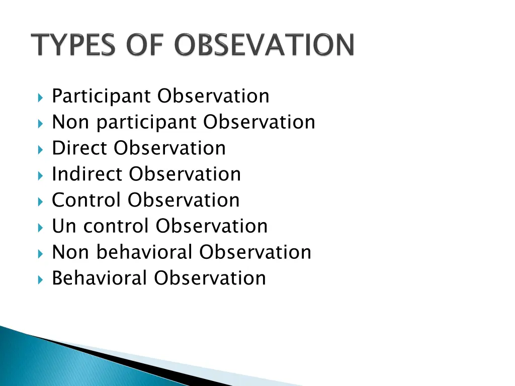 participant observation non participant