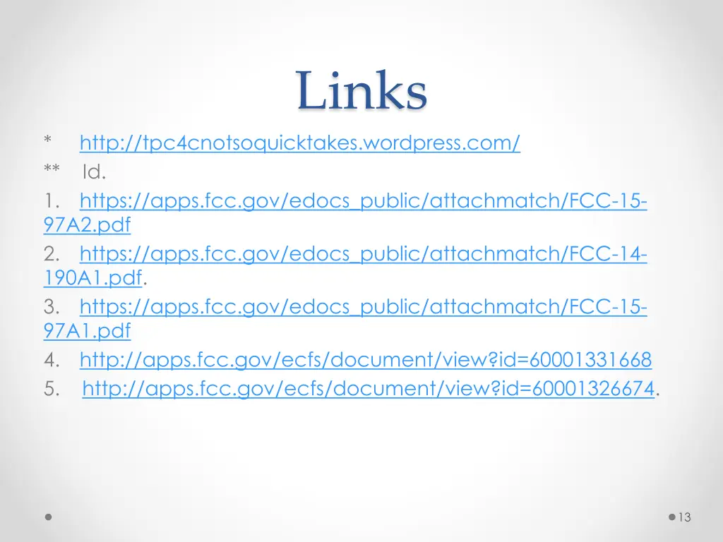 links