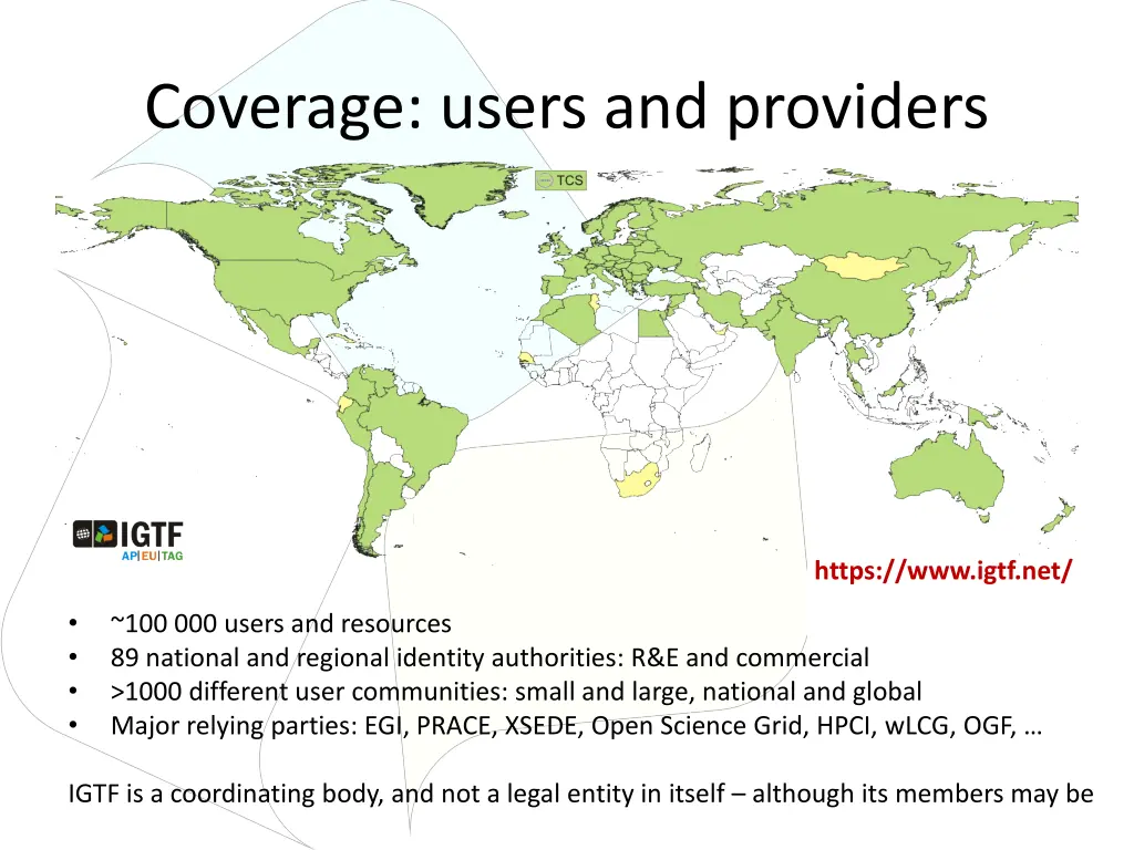 coverage users and providers