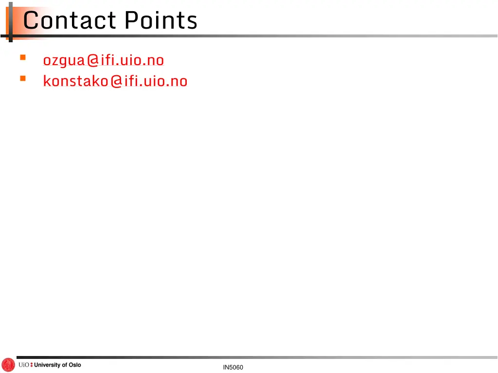 contact points