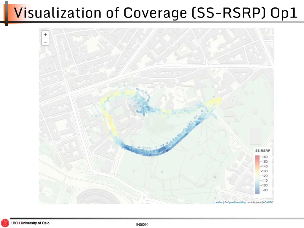 visualization of coverage ss rsrp op1