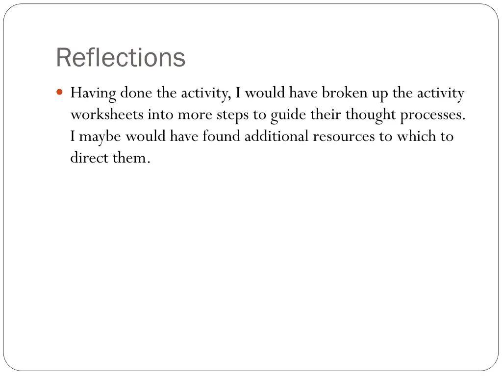 reflections