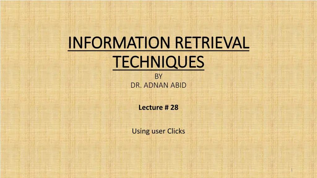 information retrieval information retrieval