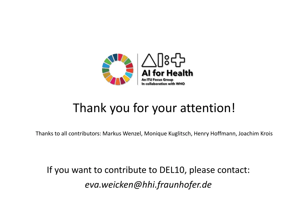 thank you for your attention