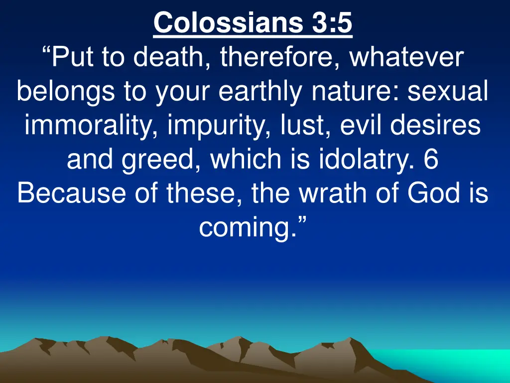 colossians 3 5