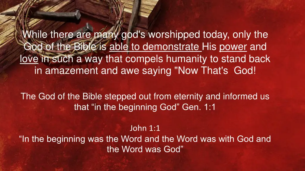 while there are many god s worshipped today only