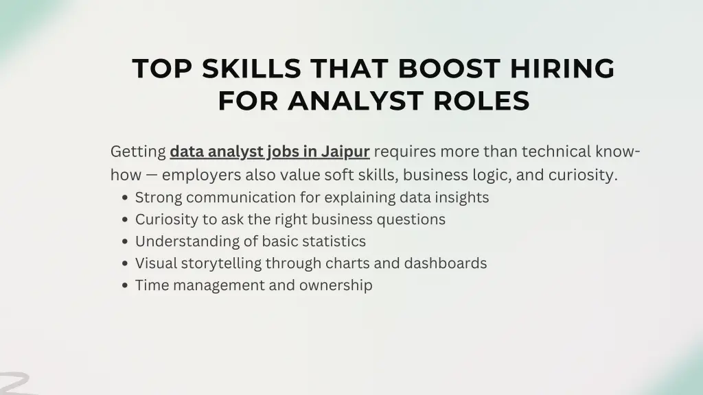top skills that boost hiring for analyst roles