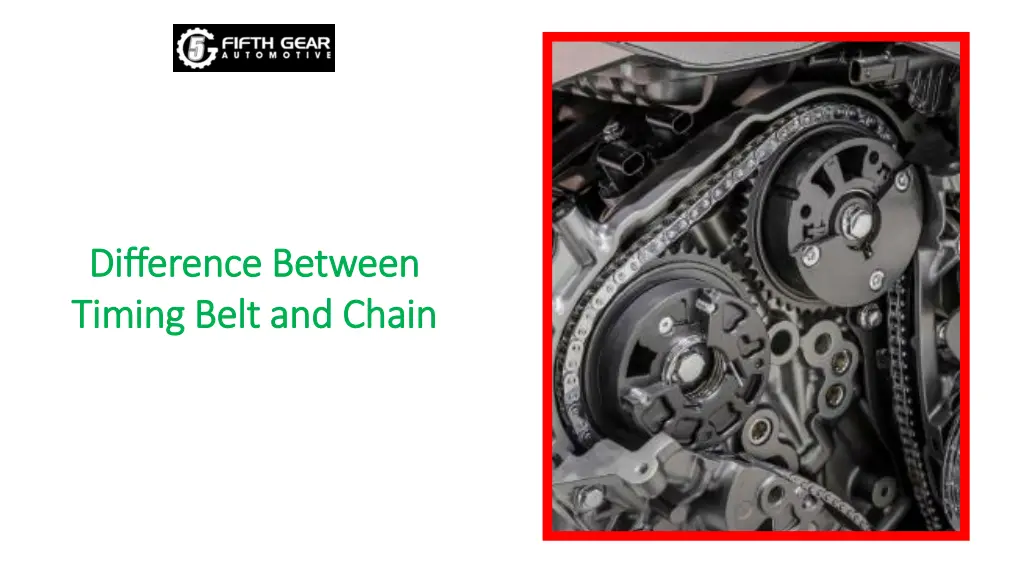 difference between difference between timing belt