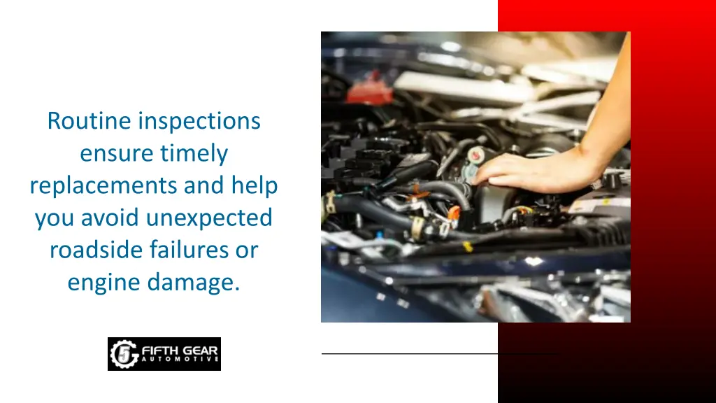 routine inspections ensure timely replacements