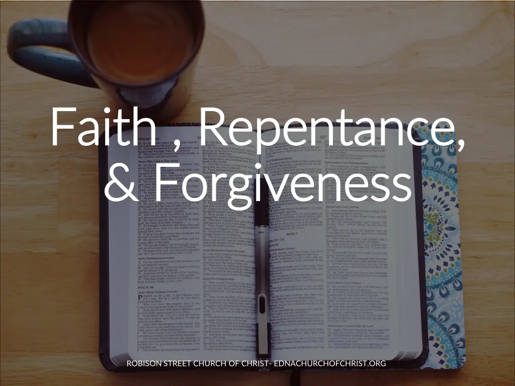 faith repentance faith repentance forgiveness
