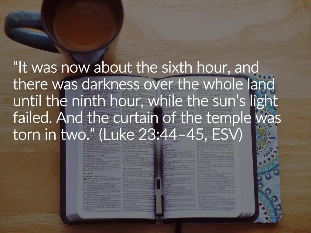 it was now about the sixth hour