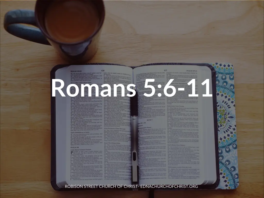 romans 5 6 11