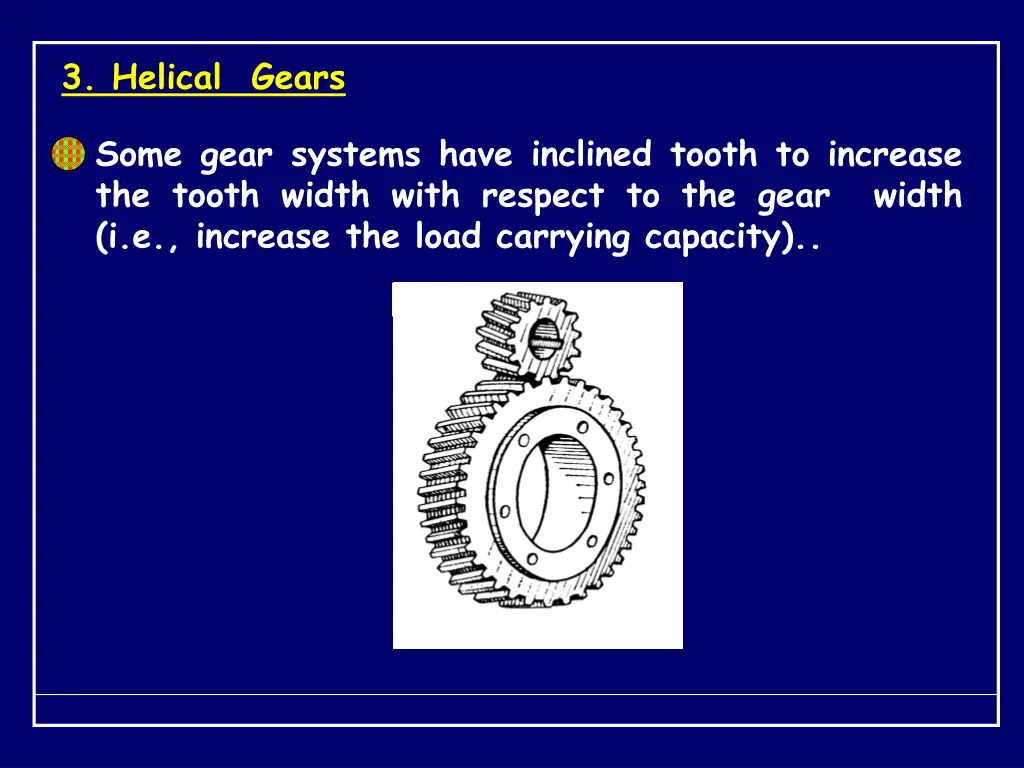 3 helical gears