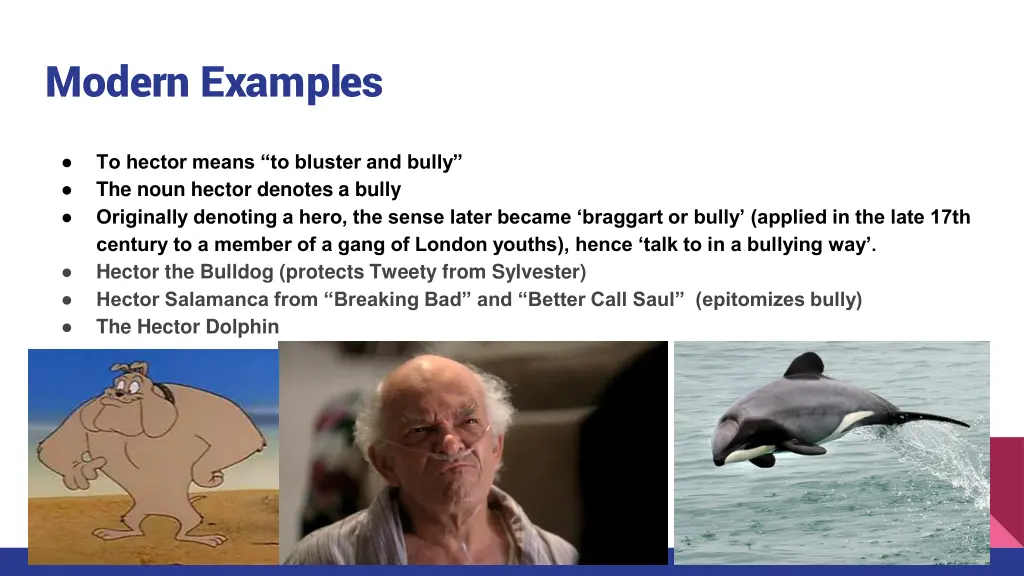 modern examples