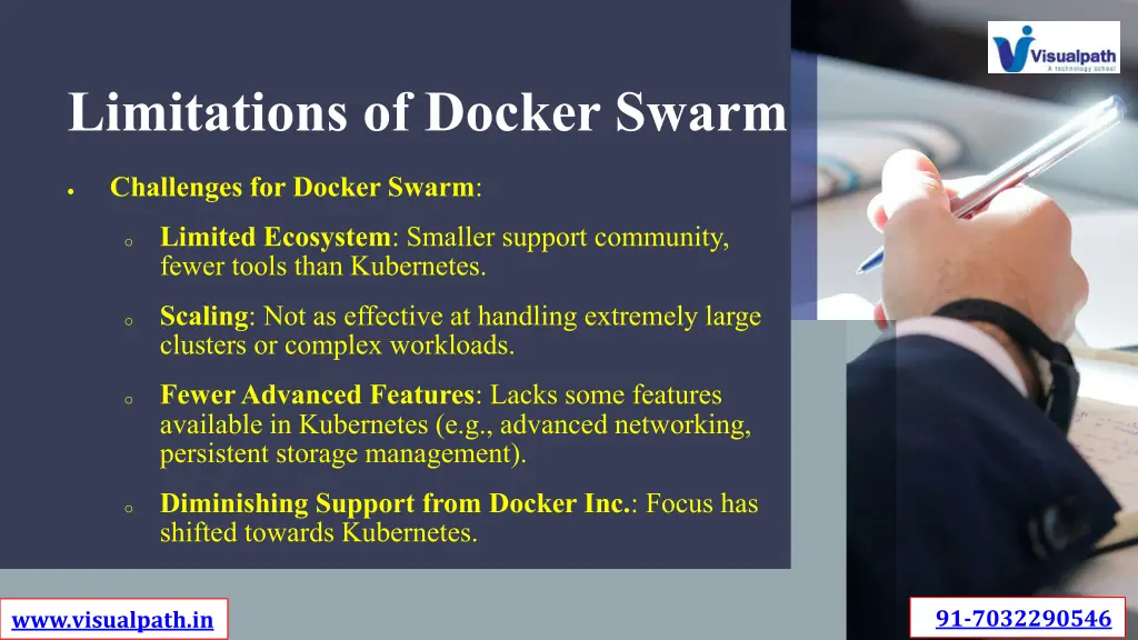 limitations of docker swarm