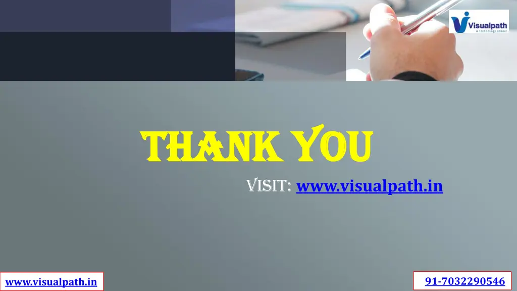 thank you thank you visit www visualpath in