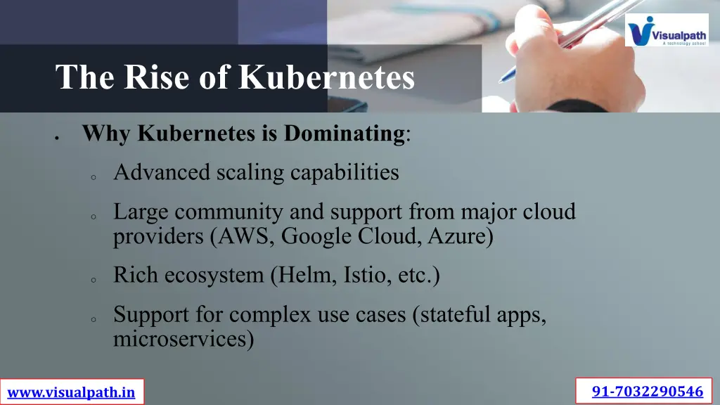 the rise of kubernetes