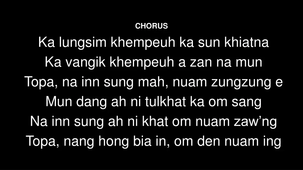 chorus 2
