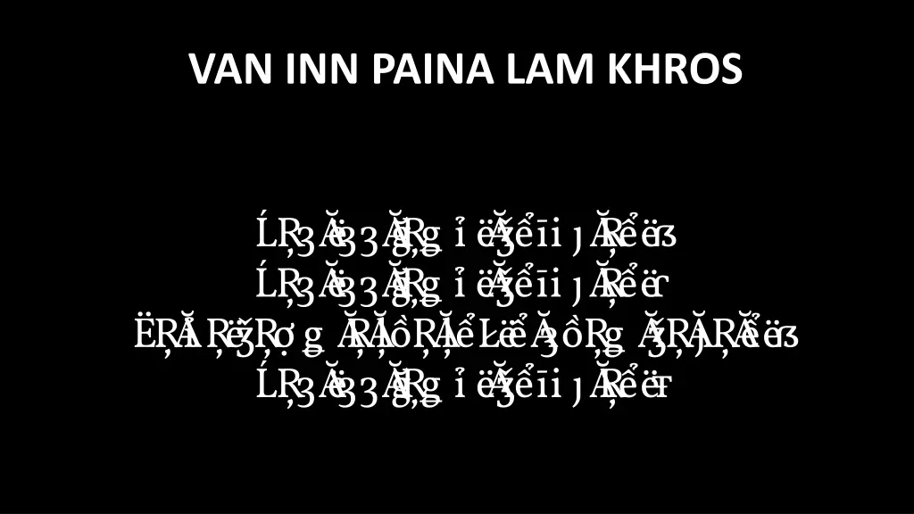 van inn paina lam khros 7