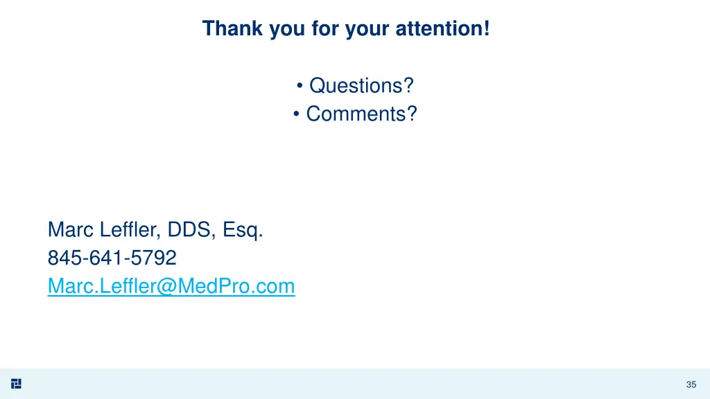 thank you for your attention