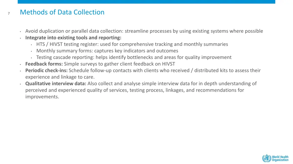 methods of data collection