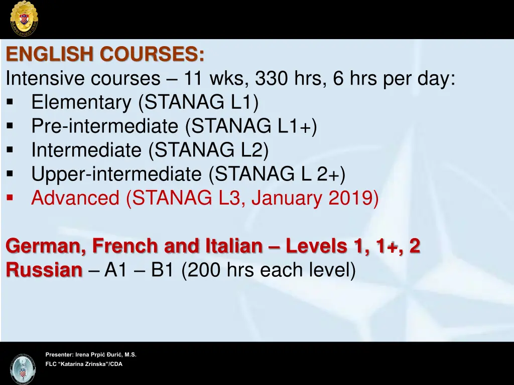 english courses intensive courses