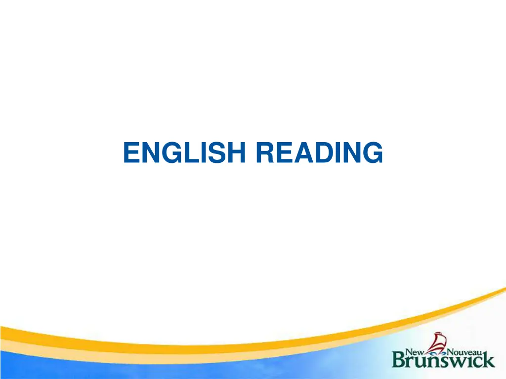 english reading