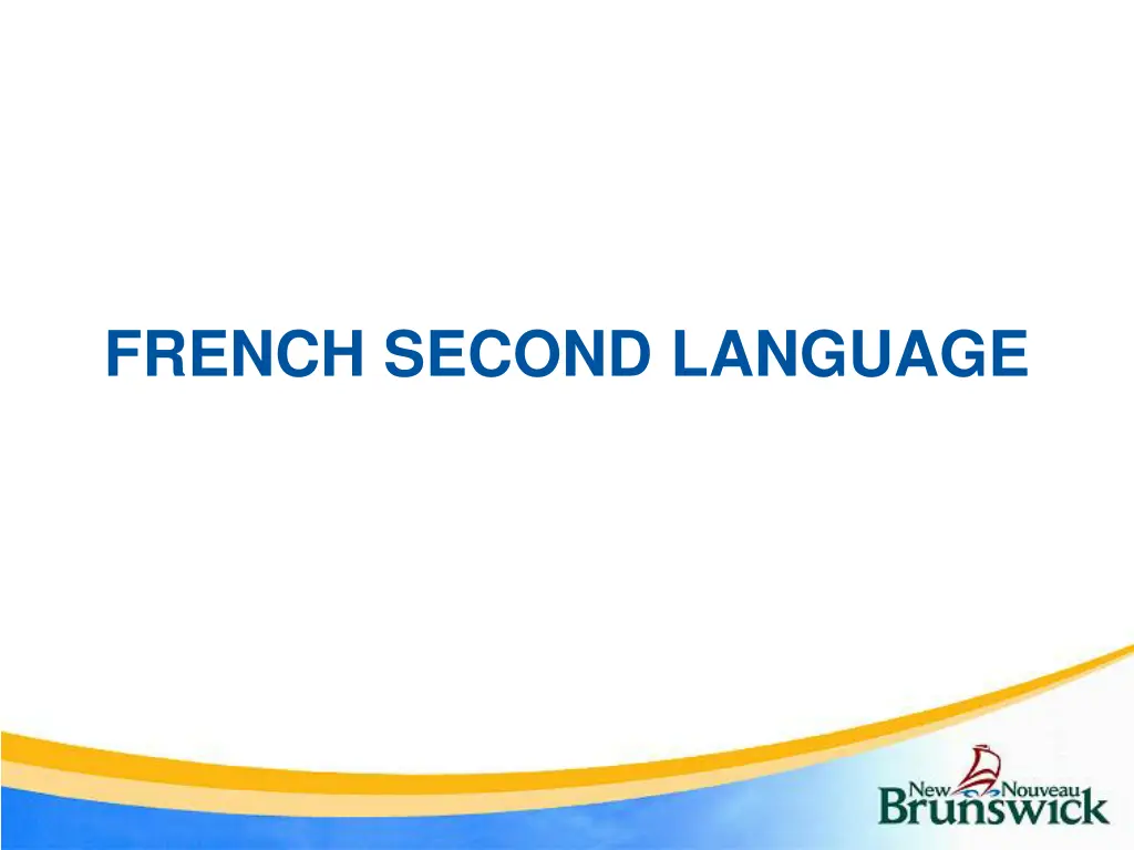 french second language