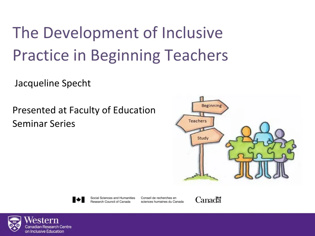 the development of inclusive practice