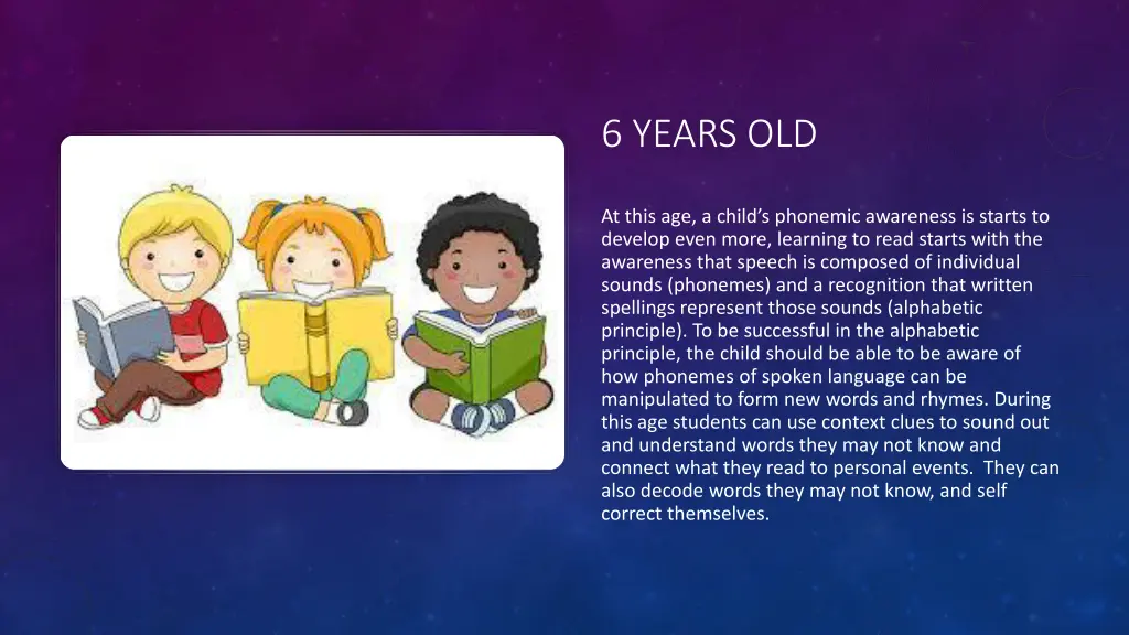 6 years old