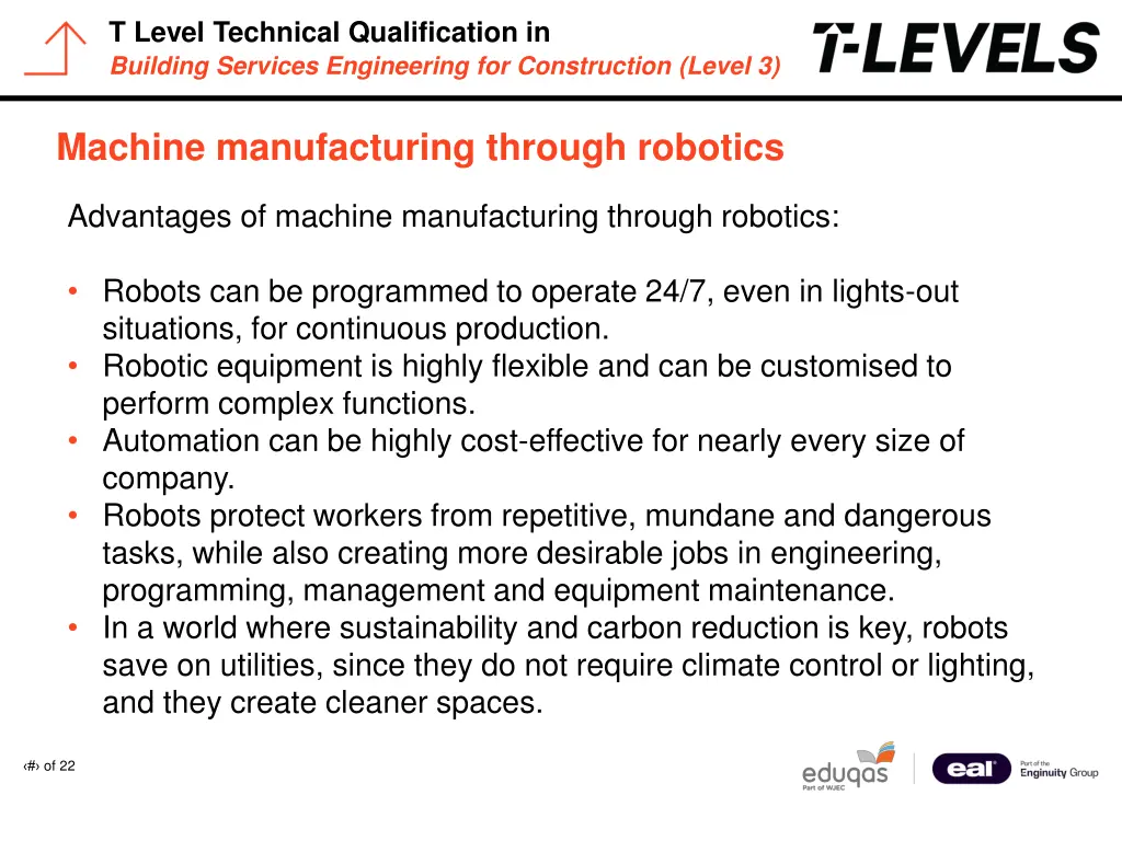 t level technical qualification in building 5