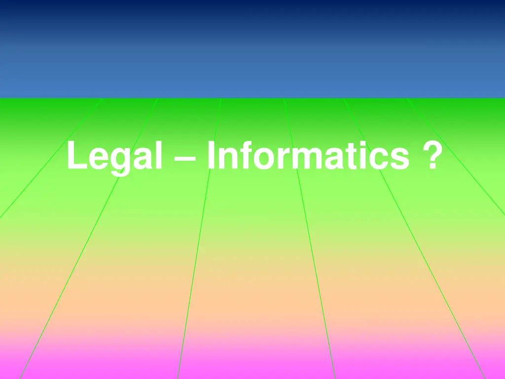legal informatics