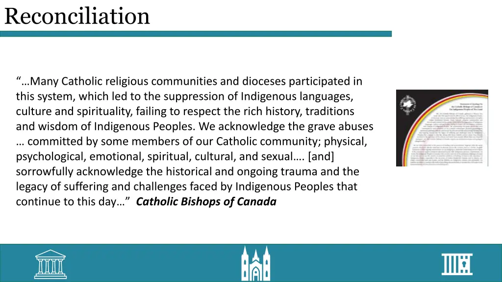 reconciliation