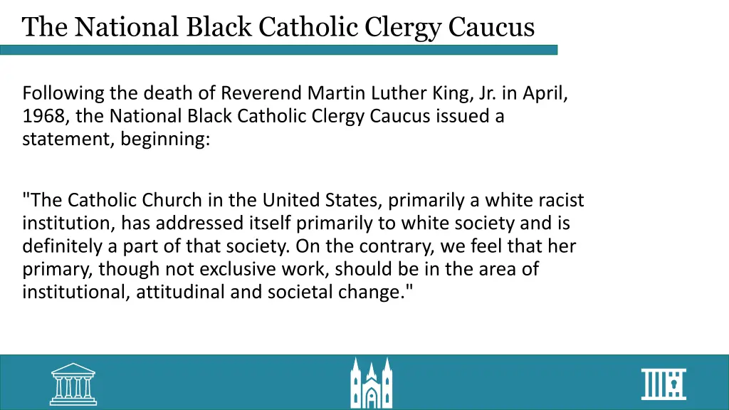 the national black catholic clergy caucus