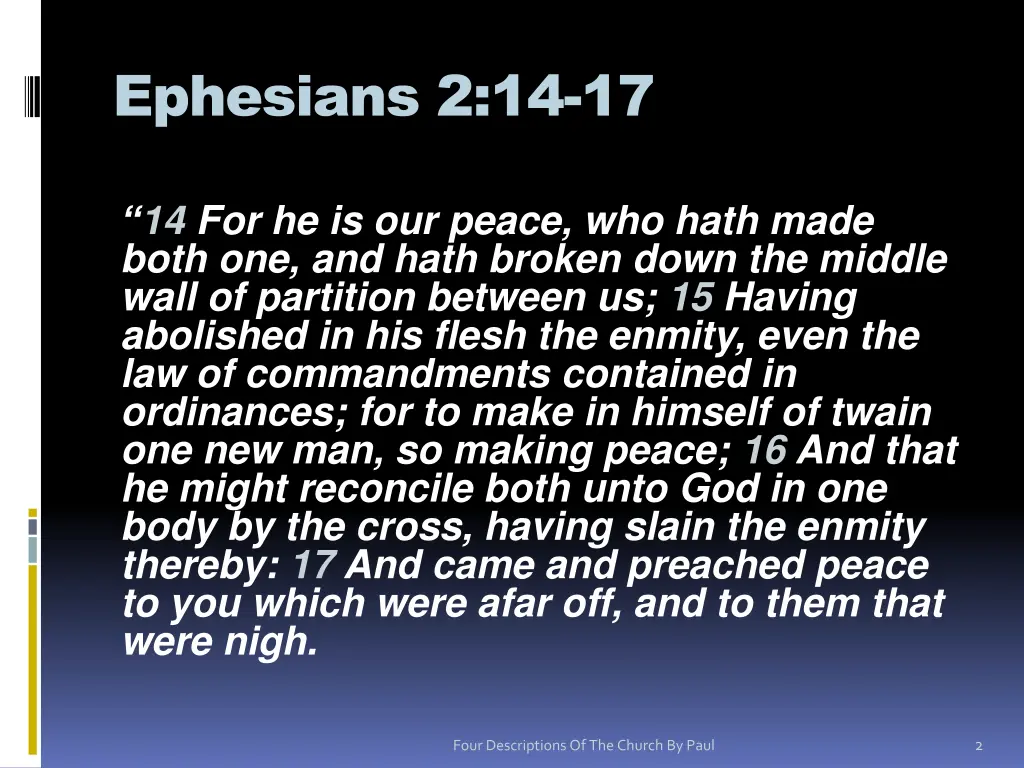 ephesians 2 14 17