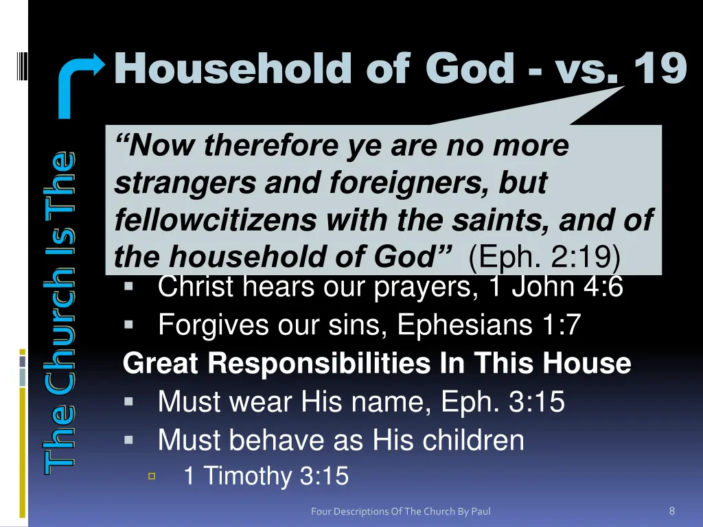 household of god vs 19