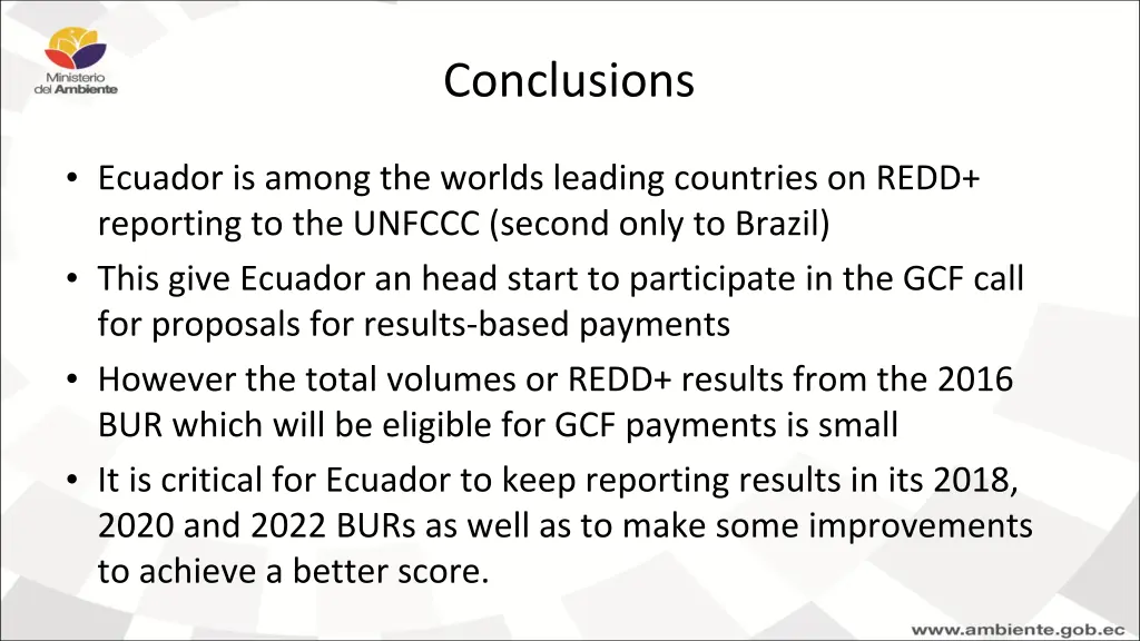 conclusions