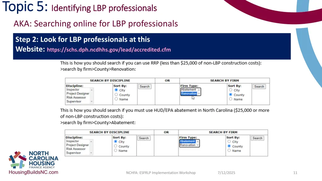 topic 5 topic 5 identifying lbp professionals 1