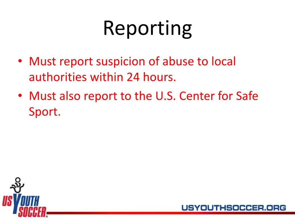 reporting
