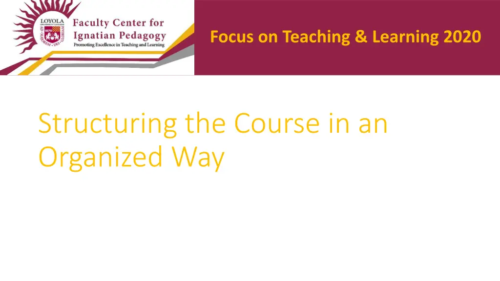 focus on teaching learning 2020 14