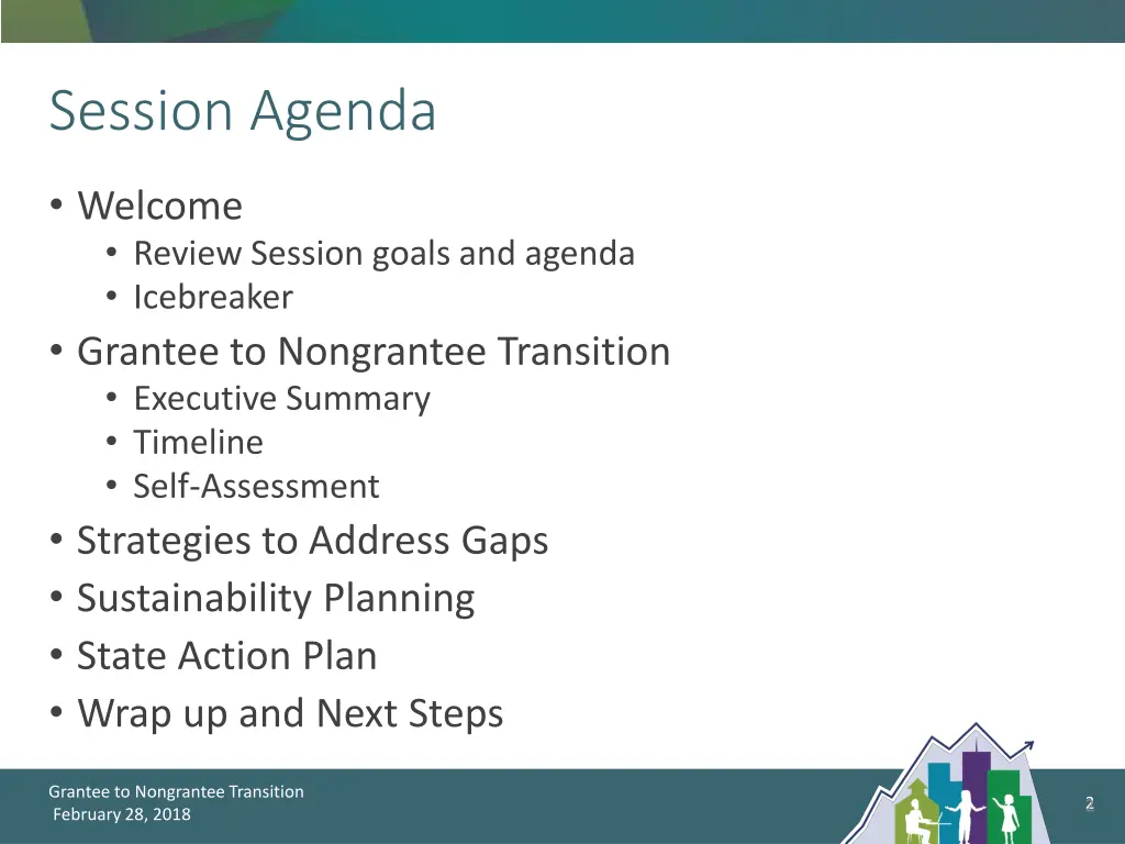 session agenda