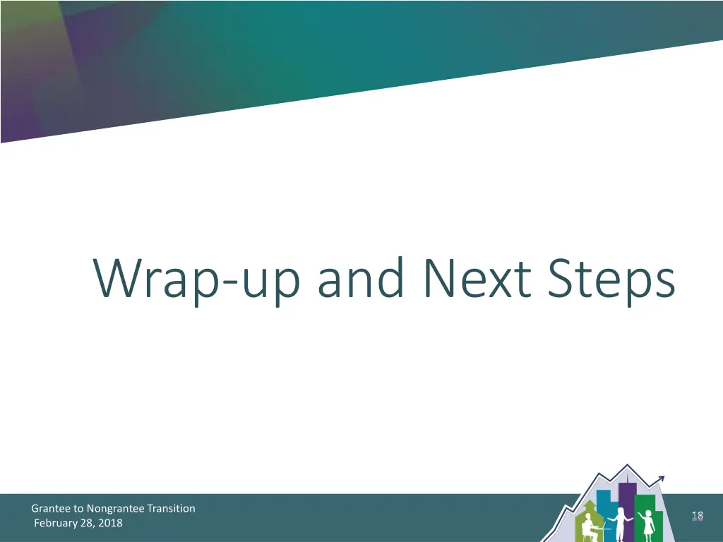 wrap up and next steps