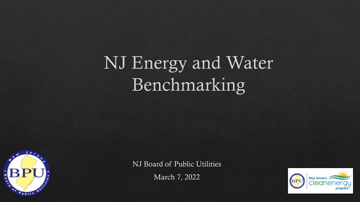 nj energy and water benchmarking